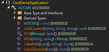 Identification avec dnSpy d'une fonction AddContext