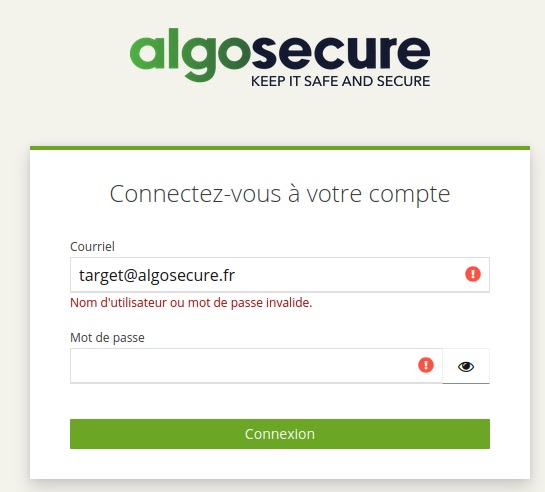 Utilisation de curl pour tenter une attaque par bruteforce