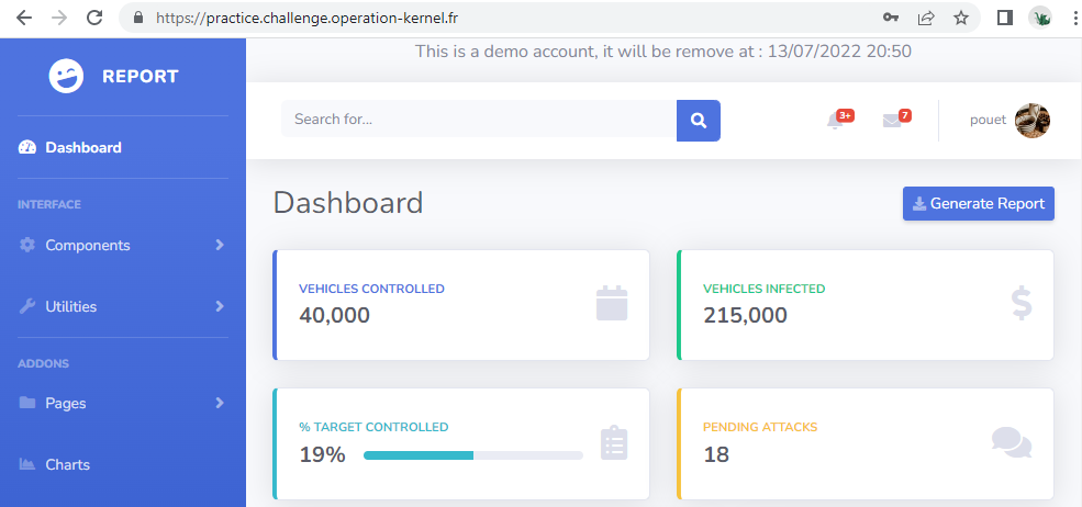 Dashboard BadPractice